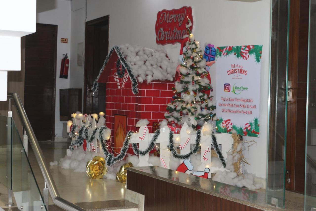 Lime Tree Hotel Sushant Lok Gurgaon Sector 29 Next To Iffco Chowk Metro Luaran gambar